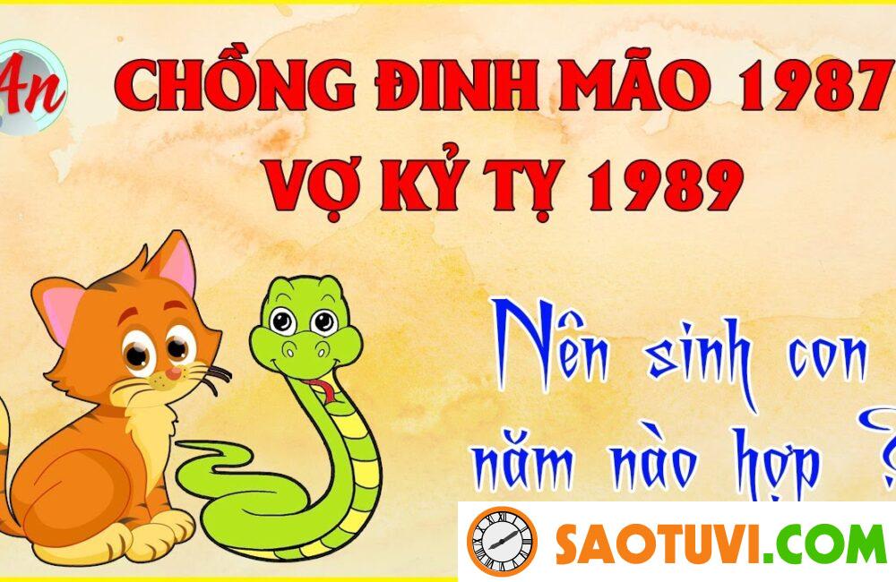 Gia đình chồng 1987 vợ 1987 sinh con hợp tuổi