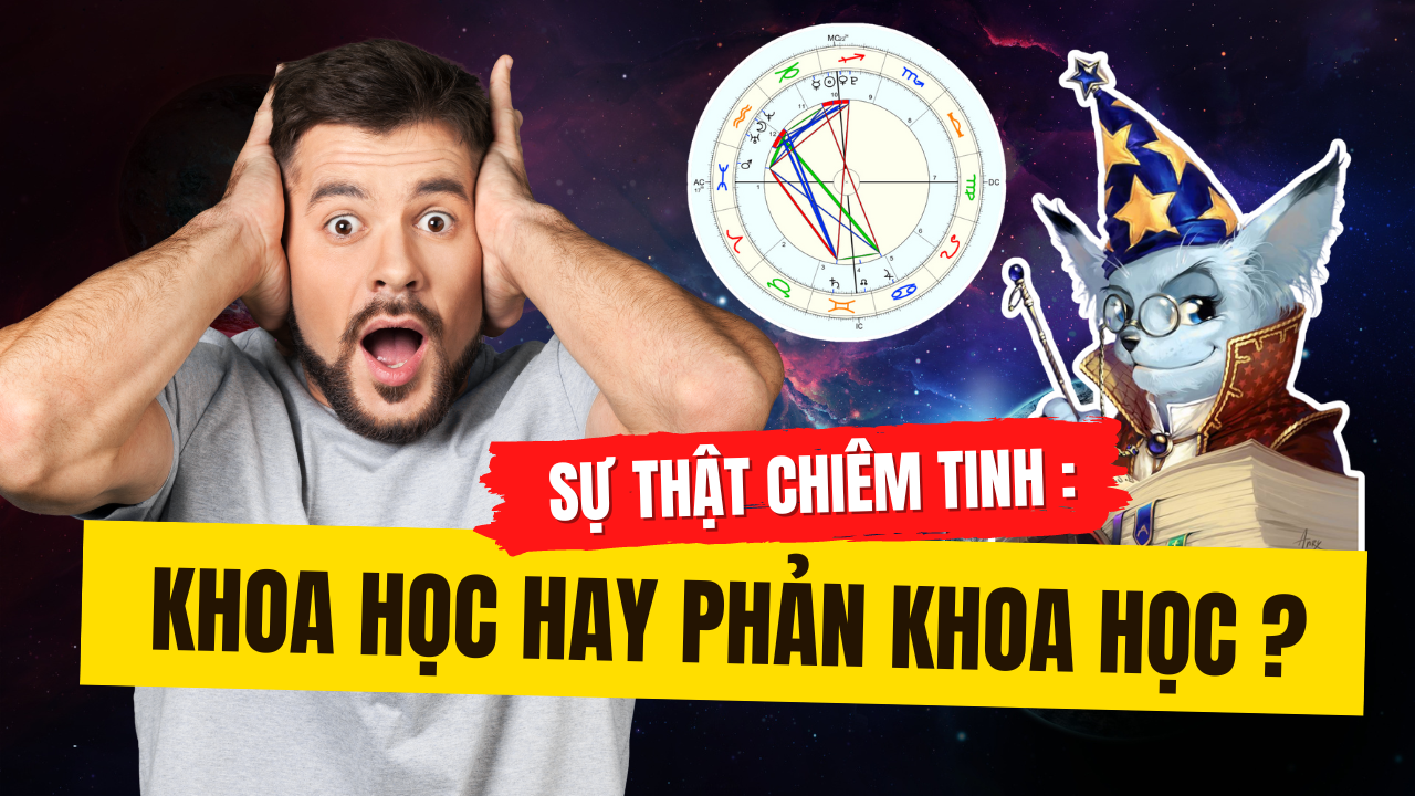 Biểu tượng chiêm tinh học và câu hỏi về tính khoa học