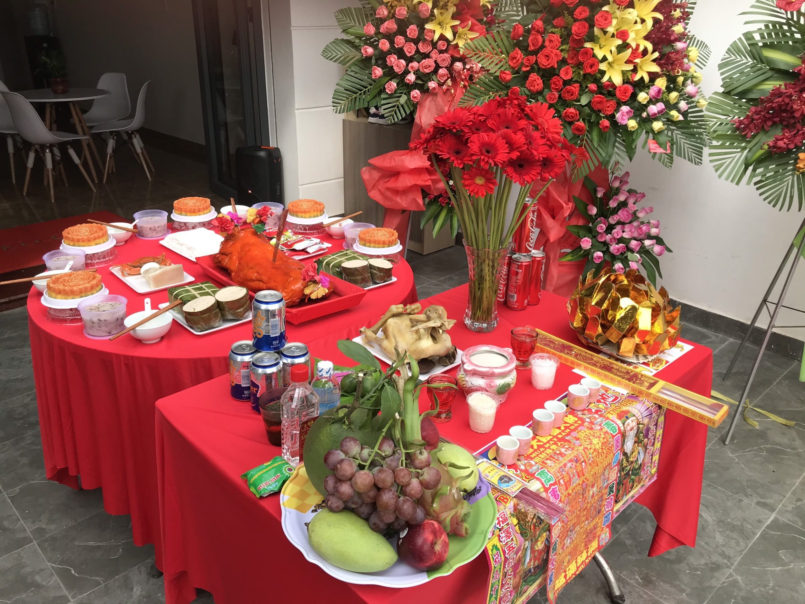 Cúng lễ khai xuân đầy đủ: Hướng dẫn mâm lễ, cách cúng, giờ đẹp và văn khấn chuẩn nhất Mâm lễ cúng khai xuân truyền thống tại nhà