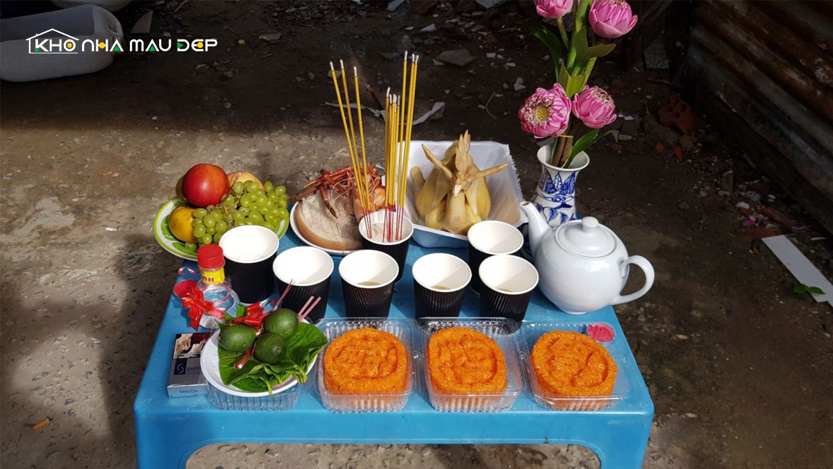 Bài cúng hàng ngày tại nhà đơn giản đầy đủ lễ vật