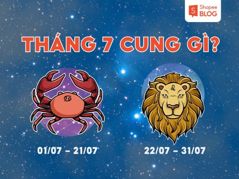 Cách xác định cung cho sinh tháng 7