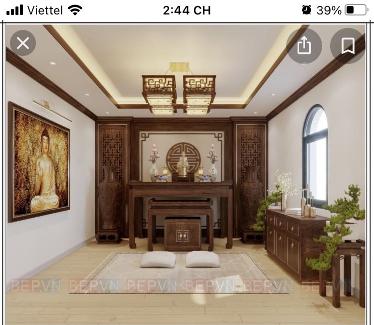 Gia đình làm lễ cúng nhập trạch nhà mới