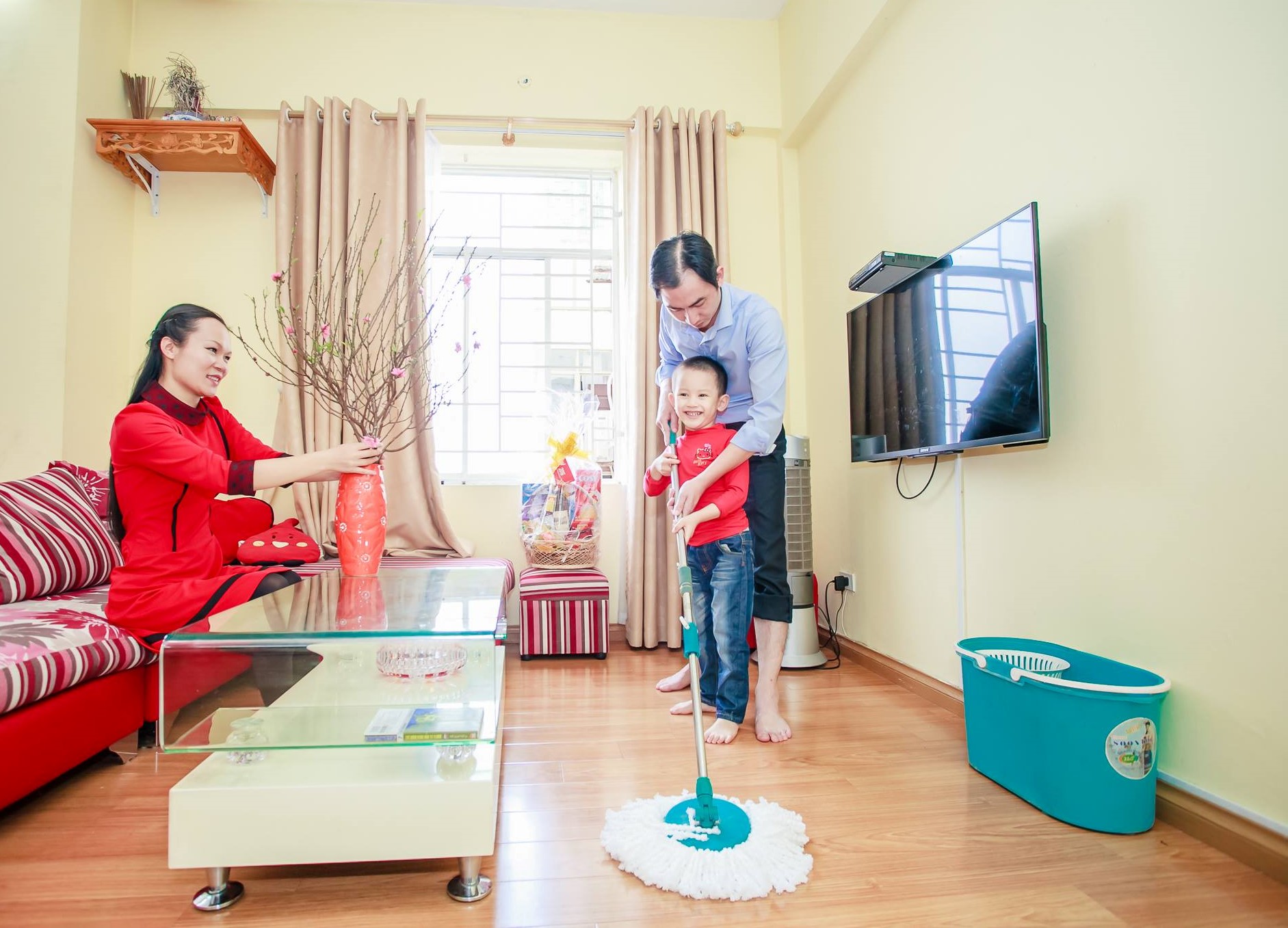 Mâm cúng dọn nhà cuối năm truyền thống Việt Nam