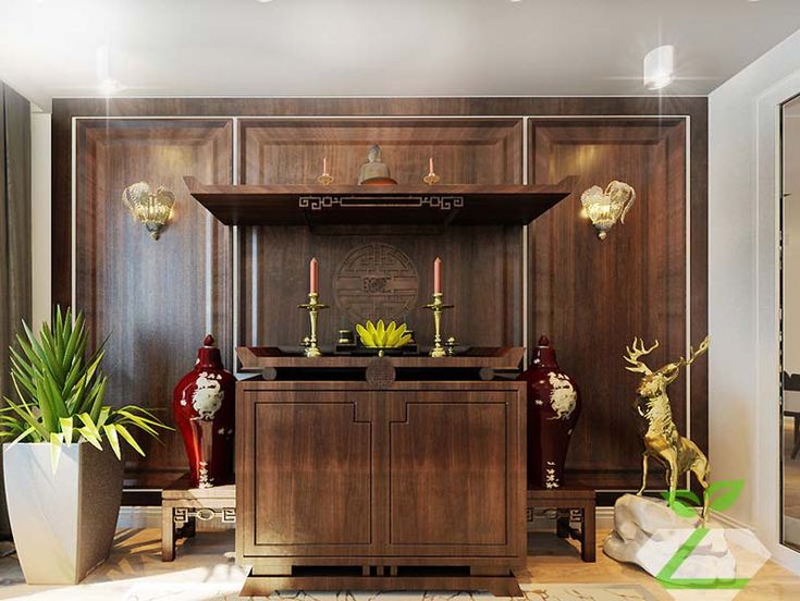 Lễ cúng an vị bàn thờ trang nghiêm trong gia đình