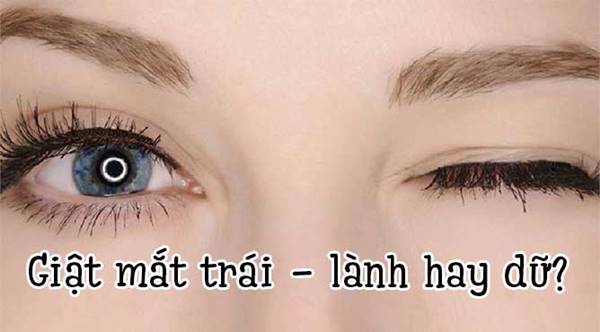 Nháy mắt trái nữ báo hiệu điều gì