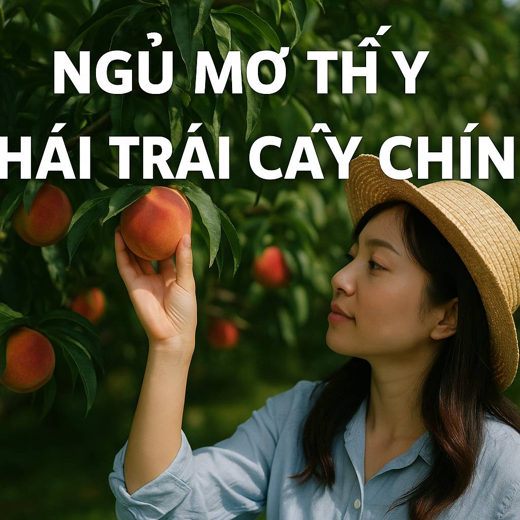 Trái cây chín trong giấc mơ và các con số may mắn