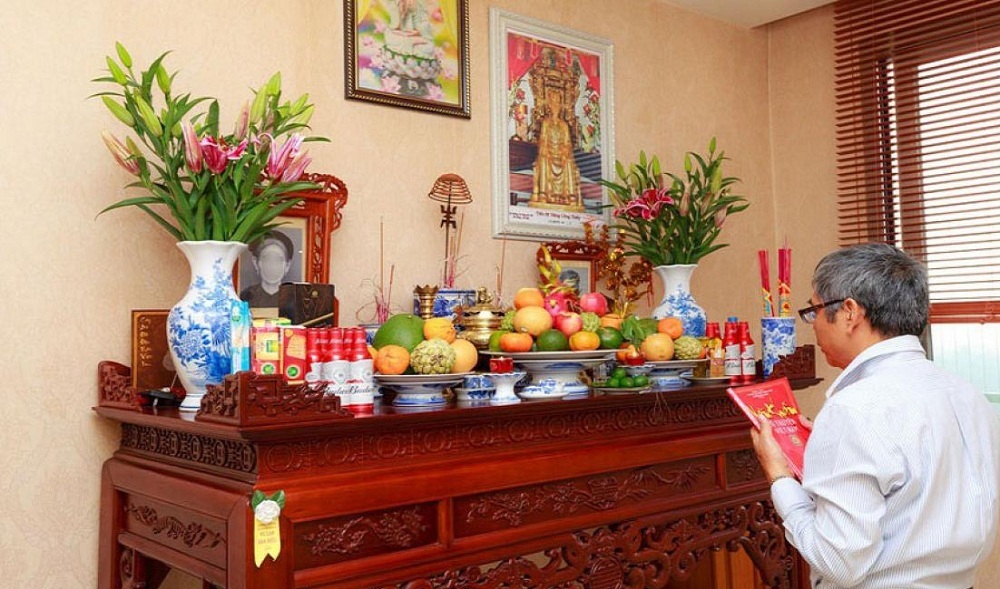 Mâm lễ cúng nhập trạch về nhà mới chuẩn nghi lễ