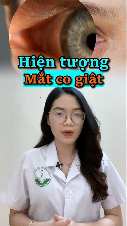 Mí mắt phải bị giật liên tục