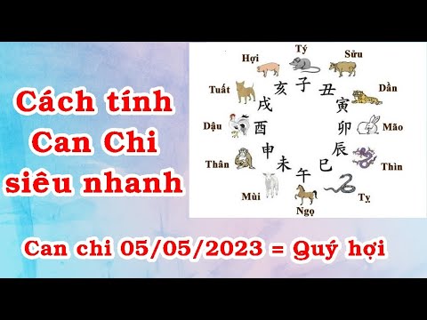 Bí quyết cách tính can chi nhanh nhất cho mọi người: Hướng dẫn chi tiết, ứng dụng thực tế Cách tính can chi nhanh và chính xác nhất