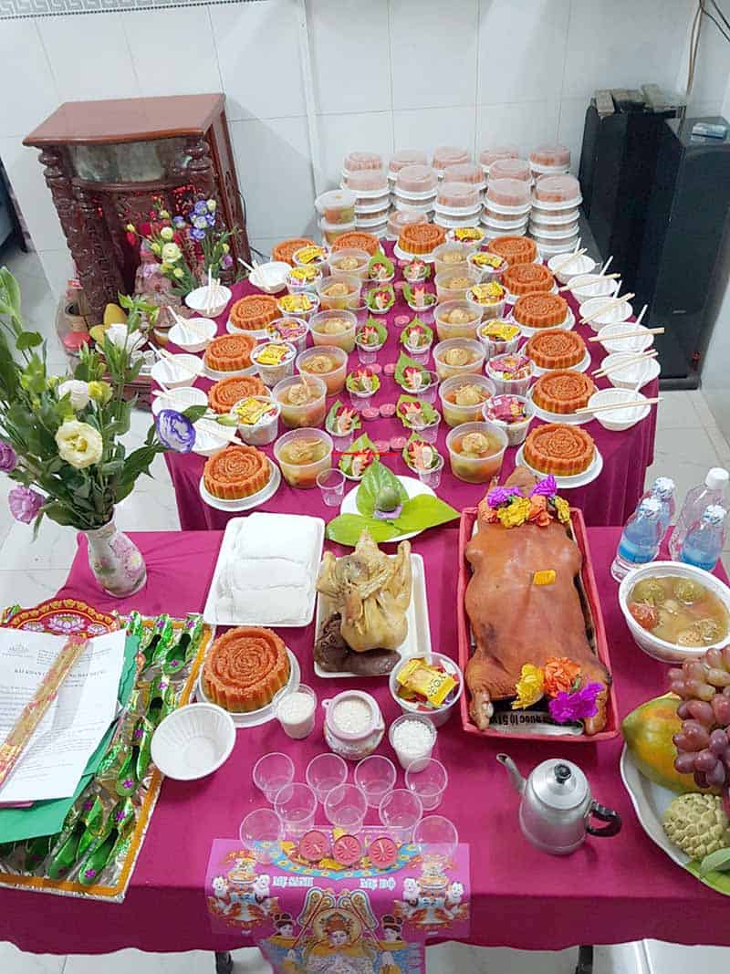 Mâm cúng đầy tháng cho bé trai đầy đủ nhất