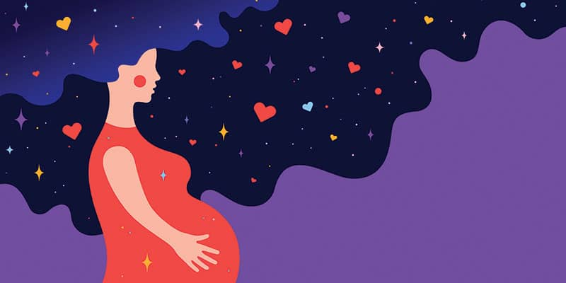 Phụ nữ nằm mơ thấy có bầu đánh số may mắn