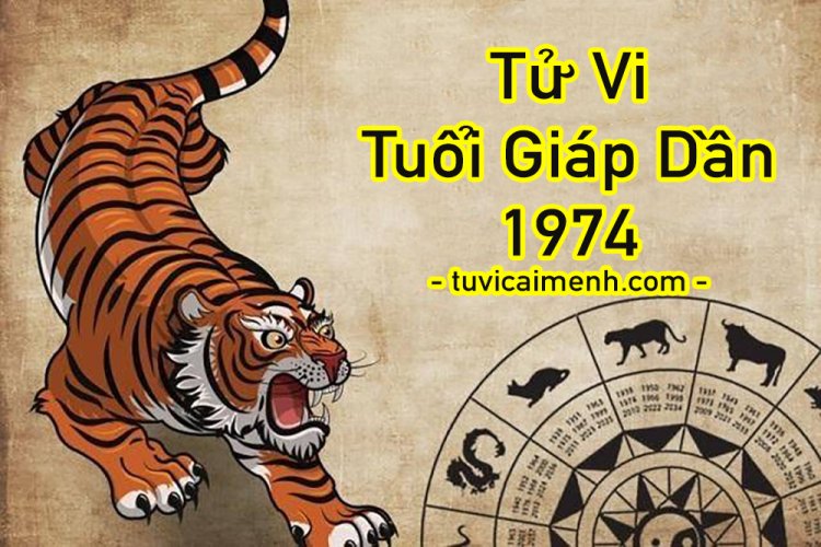 Tuổi Giáp Dần 1974 vận mệnh và phong thủy
