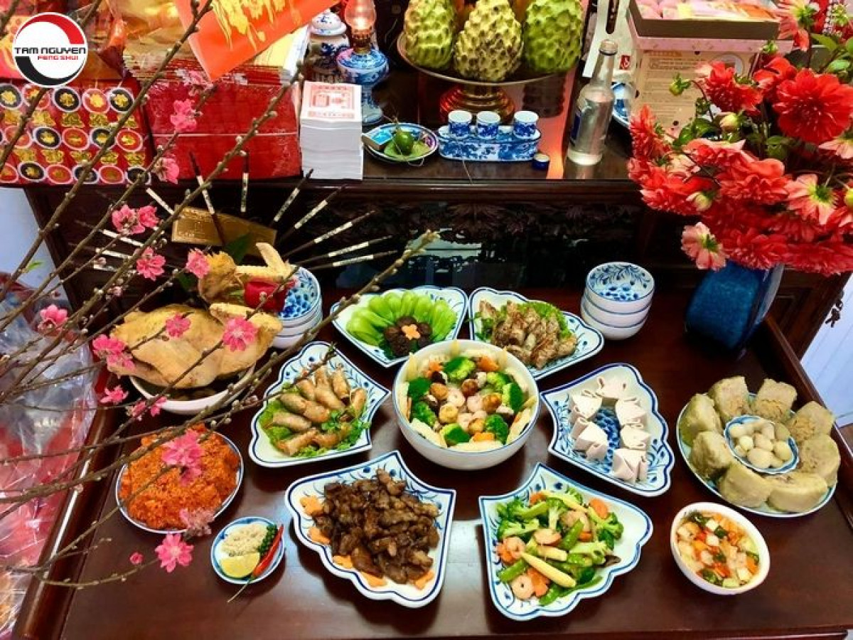 Mâm lễ cúng đất đầu năm truyền thống Việt Nam