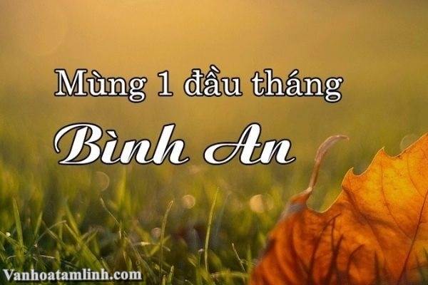 Bài cúng đầu năm cầu bình an may mắn cho gia đình