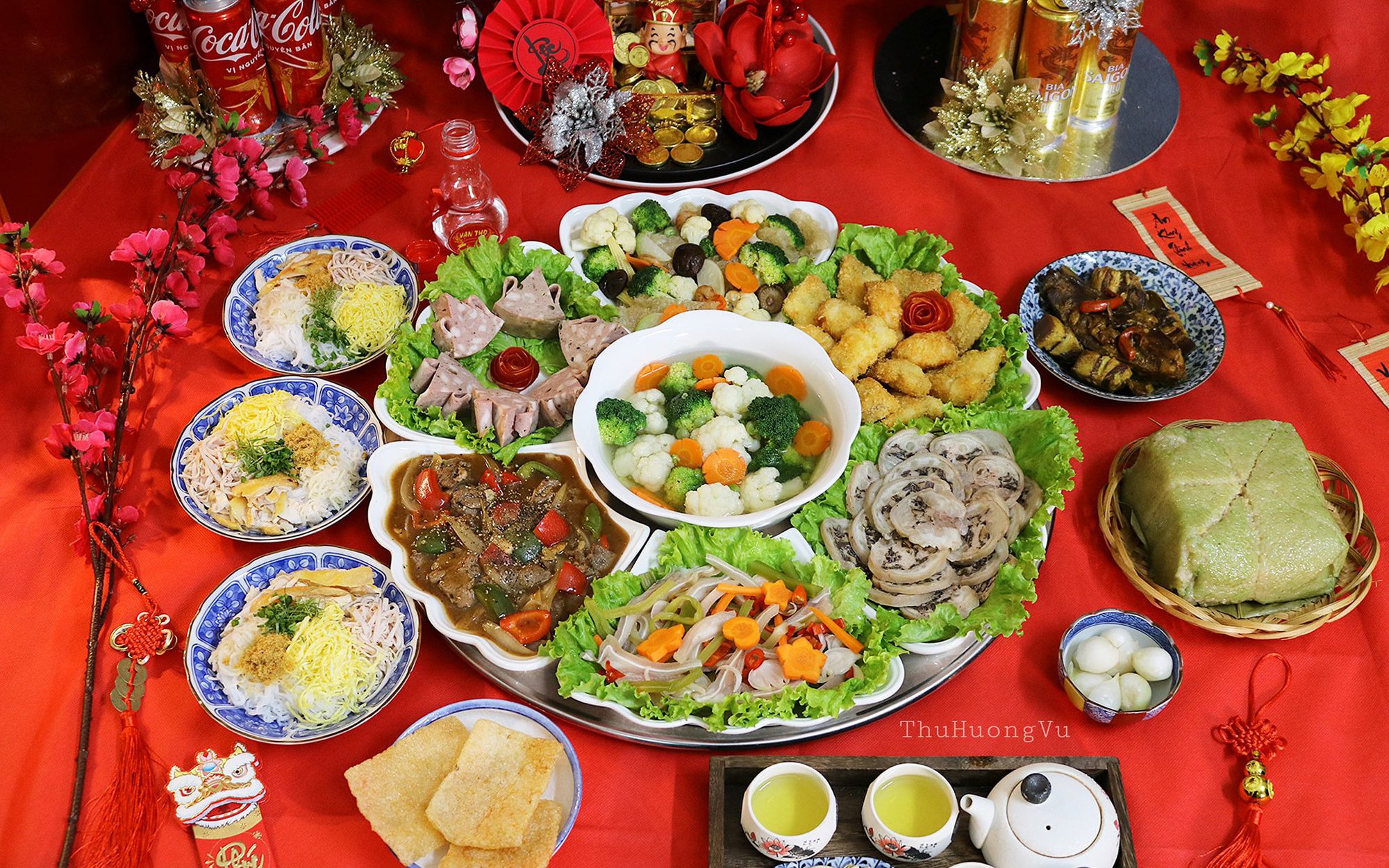 Mâm cúng rằm tháng Giêng cầu tài lộc đủ đầy