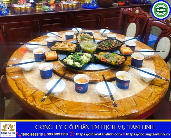 Mâm lễ cúng đầu năm tại nhà đúng phong tục