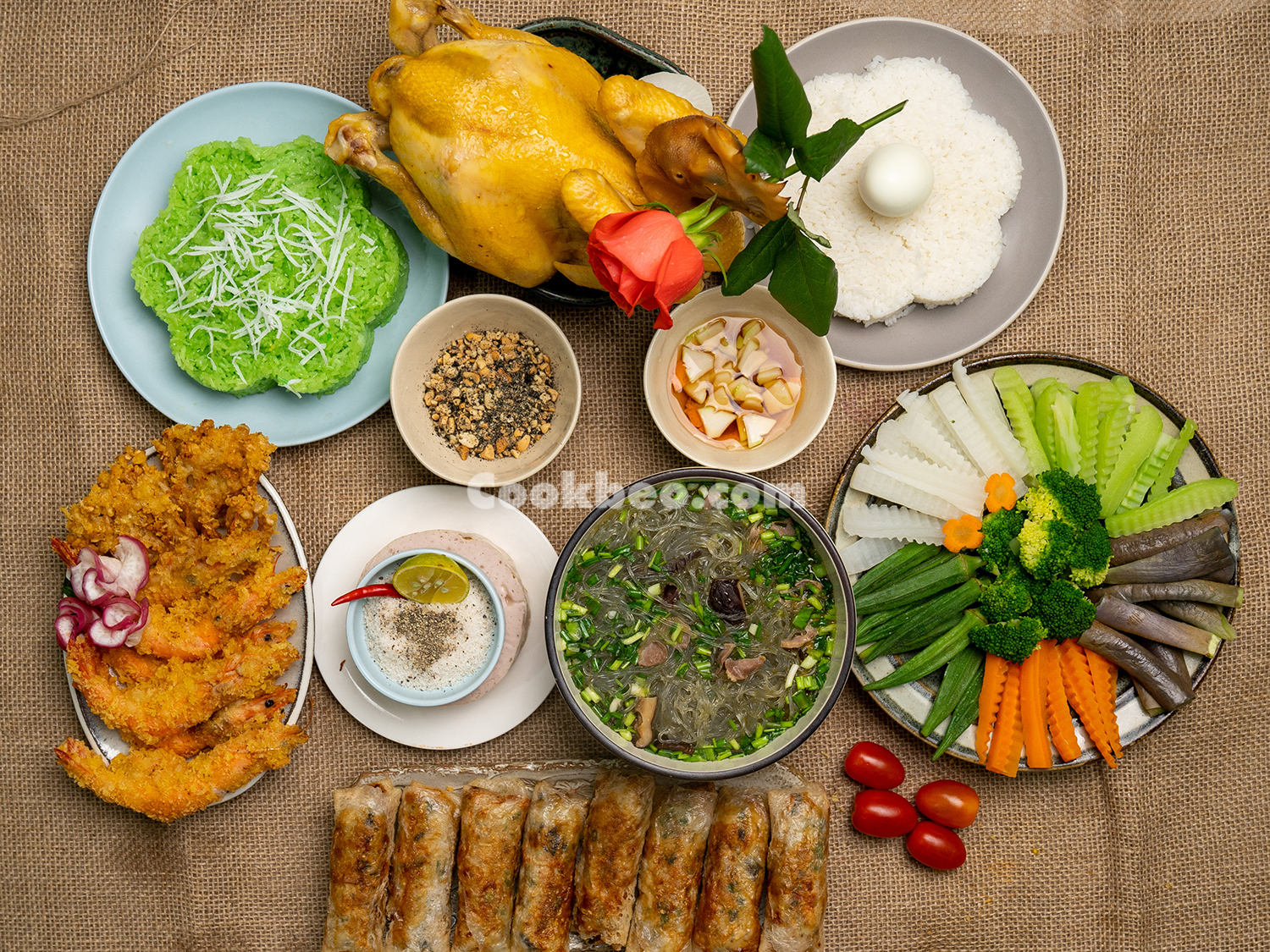 Mâm cúng tất niên cuối năm truyền thống Việt Nam