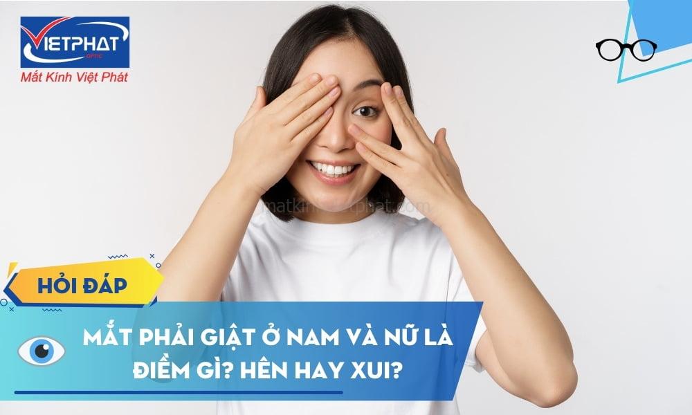 Mắt phải giật là điềm gì