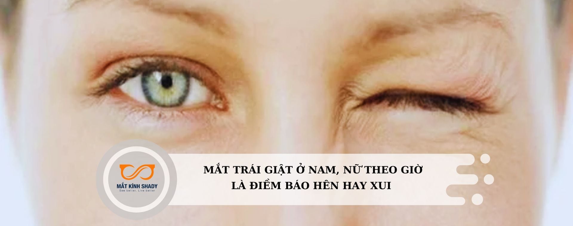 Mắt phải giật liên tục ở nam nữ