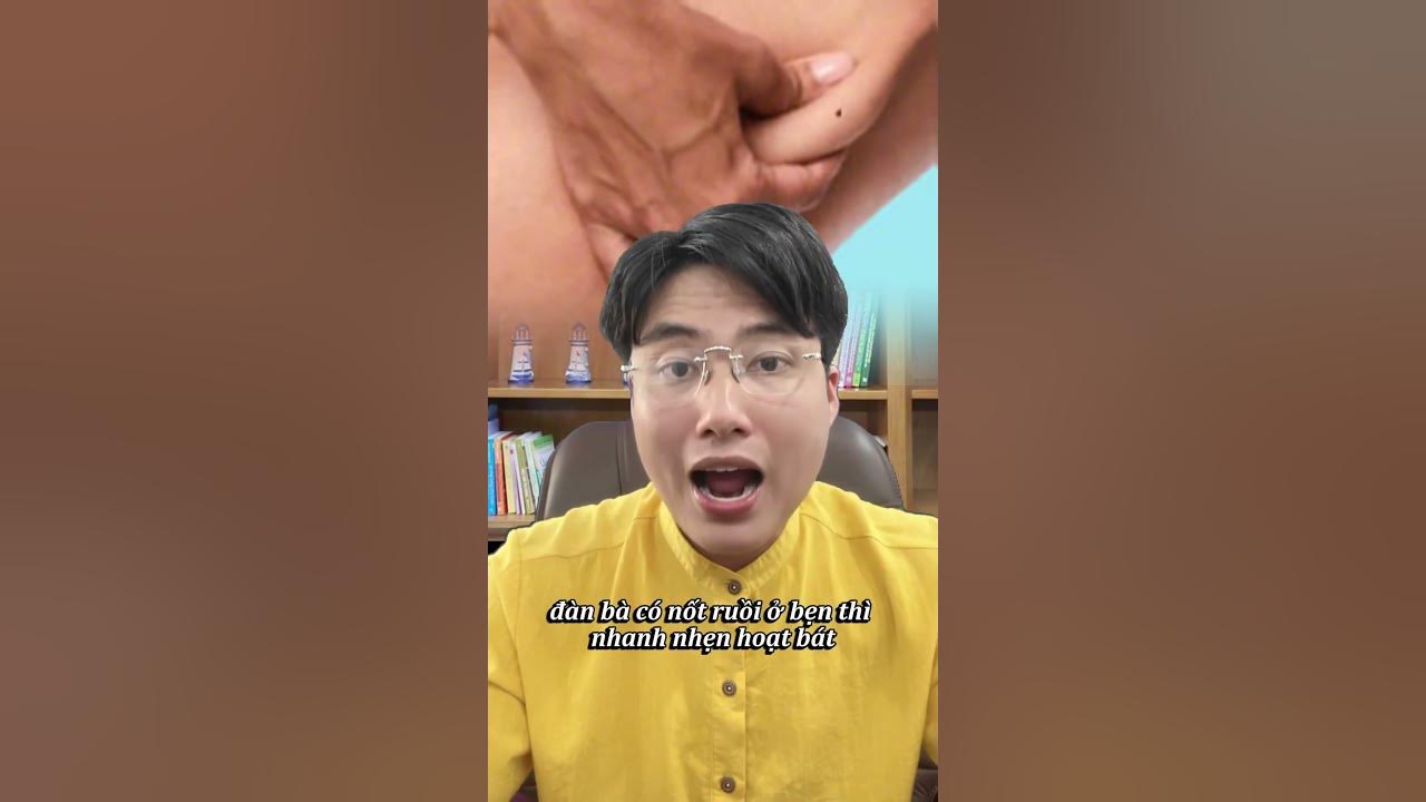 Hình minh họa nốt ruồi vùng kín
