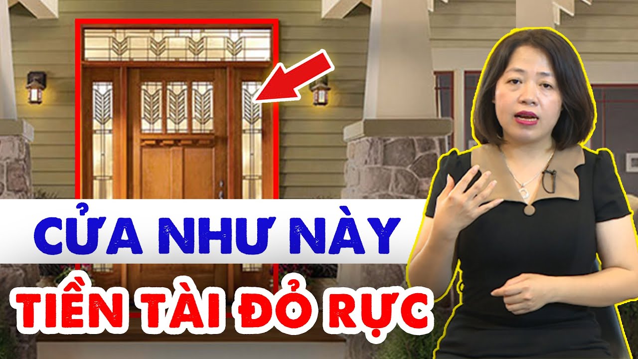 Cửa chính phạm kiêng kỵ phong thủy nhà ở