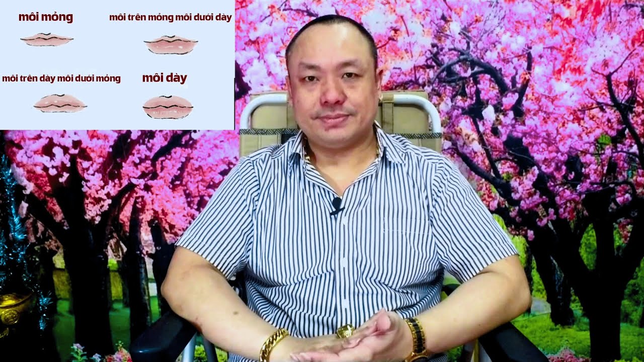 Nhân tướng về môi trên mỏng dưới dày