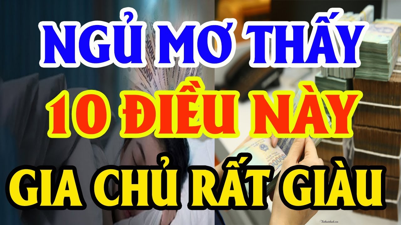 Người đàn ông vui mừng khi nằm mơ thấy trúng số