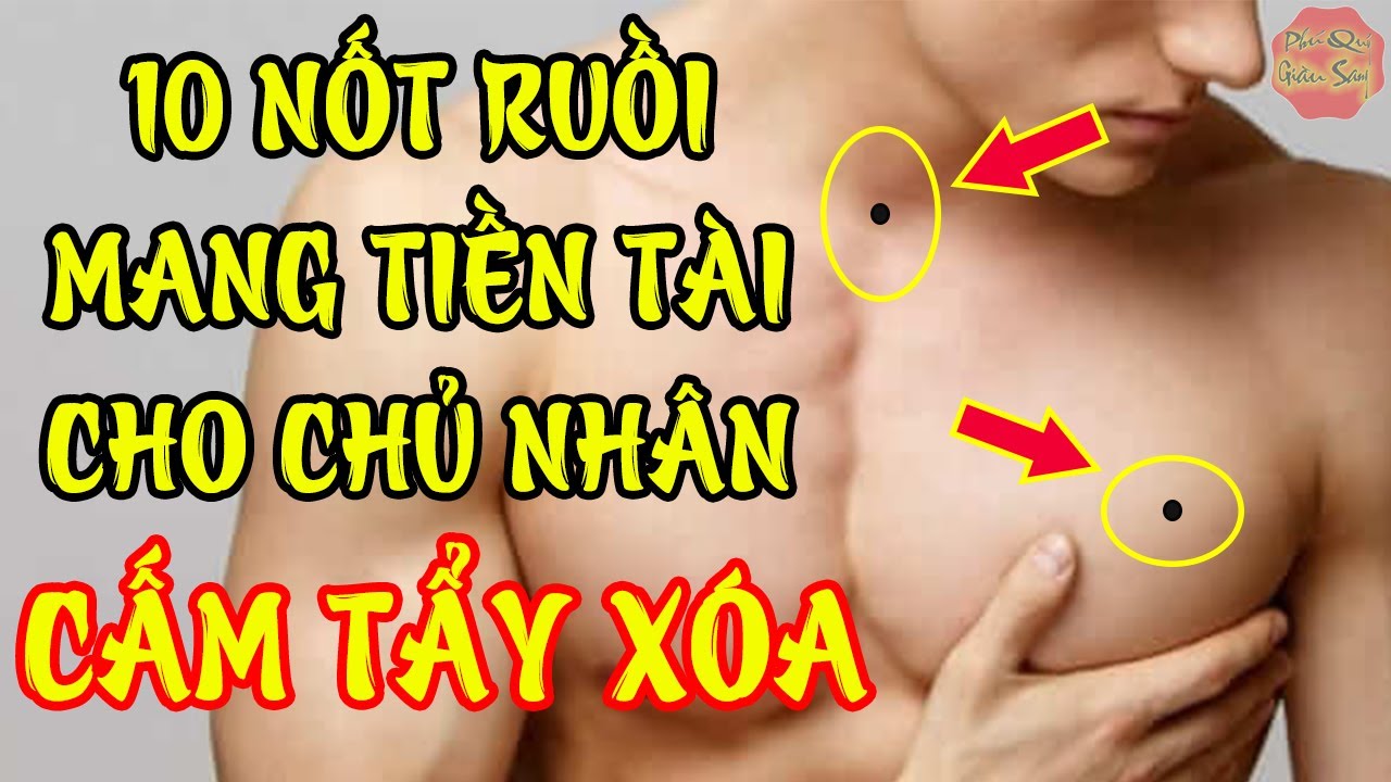 Nốt ruồi mang ý nghĩa may mắn