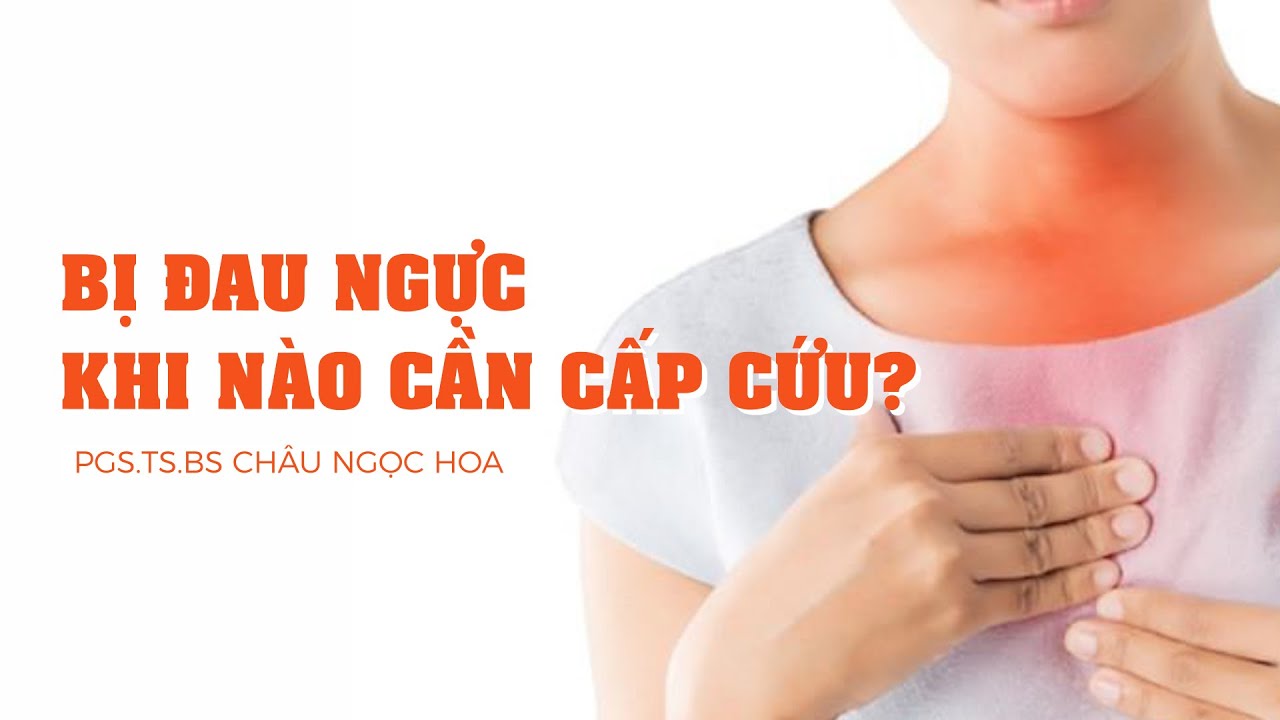 Các nguyên nhân đau ngực phổ biến