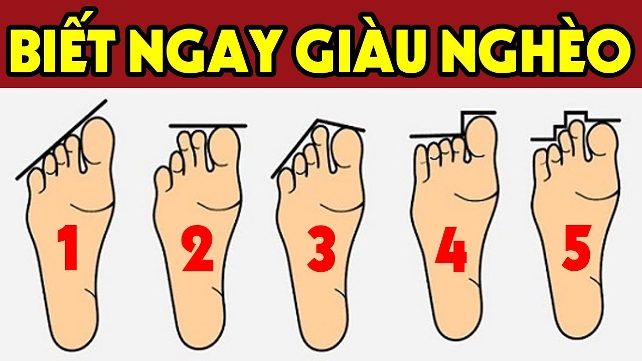 Xem tướng bàn chân qua lòng bàn chân