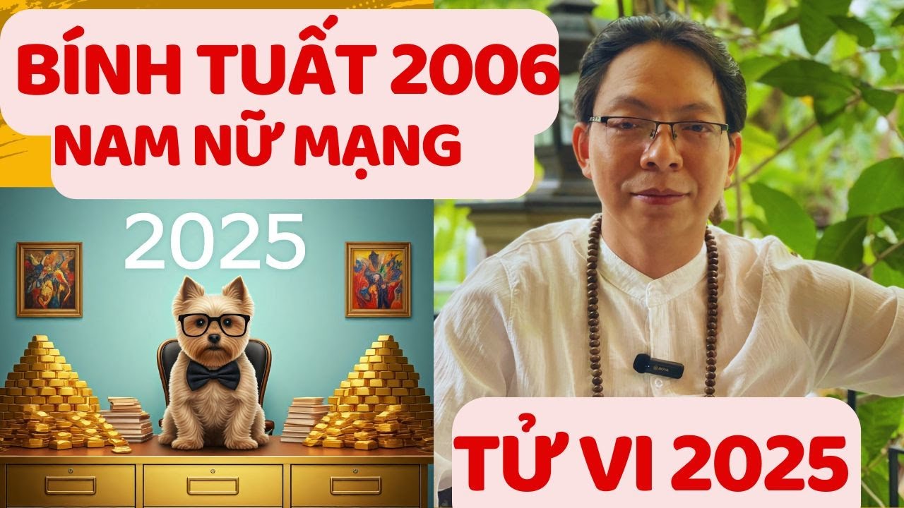 Tử vi nữ Bính Tuất 2006 năm 2025 chi tiết