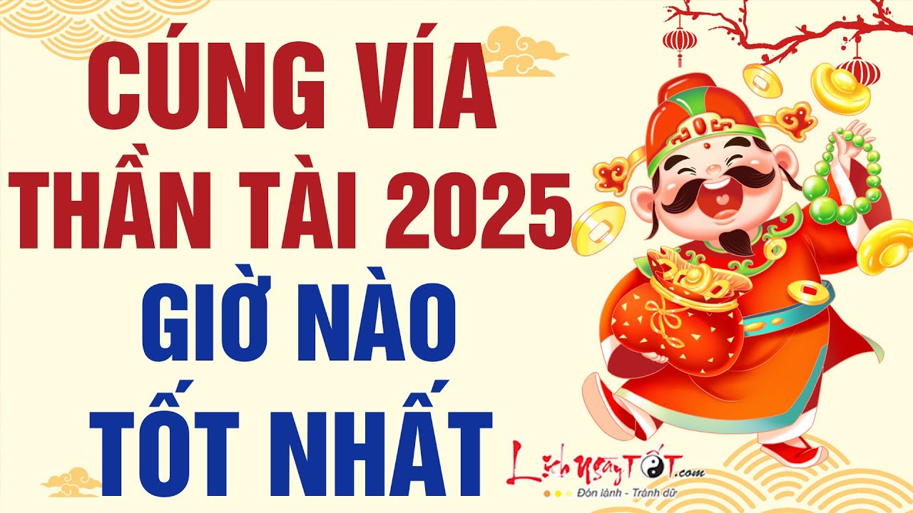 Bài cúng vía thần tài đầy đủ và chi tiết nhất