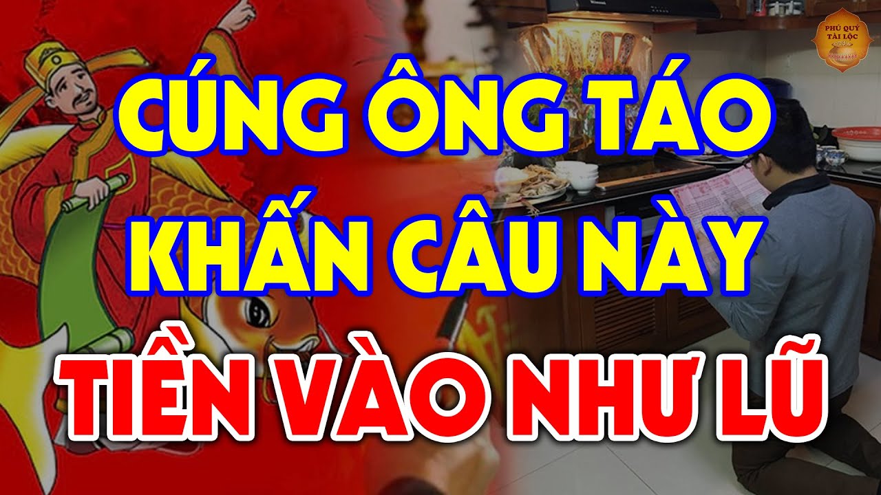 Bài khấn cúng ông táo đơn giản dễ đọc