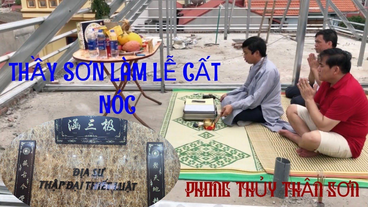 Bài cúng cất nóc nhà đúng chuẩn phong thủy