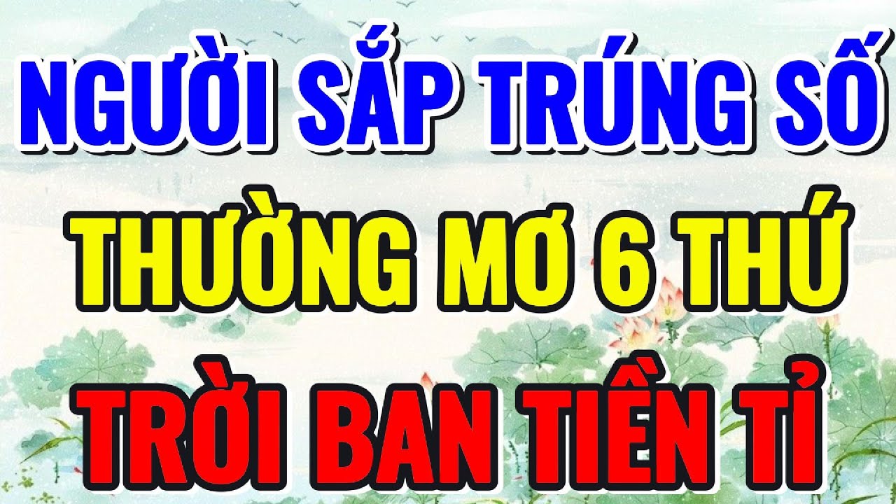 Người đàn ông vui mừng khi mơ thấy trúng số