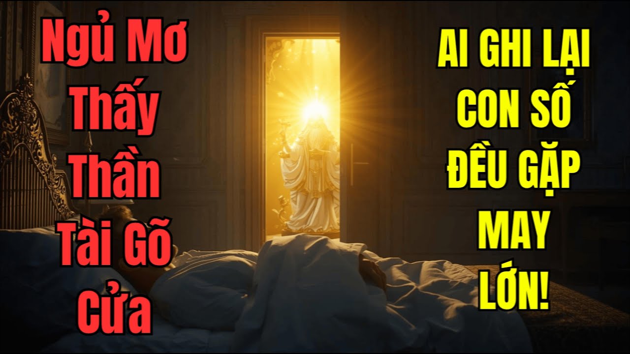 Thần Tài xuất hiện trong giấc mơ mang may mắn