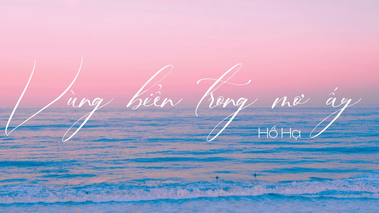 Biển xanh mơ màng trong giấc mơ ban đêm
