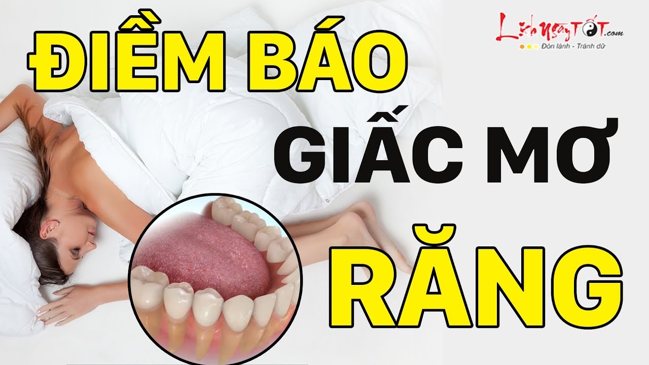 Người nằm mơ thấy rụng răng khi đang ngủ