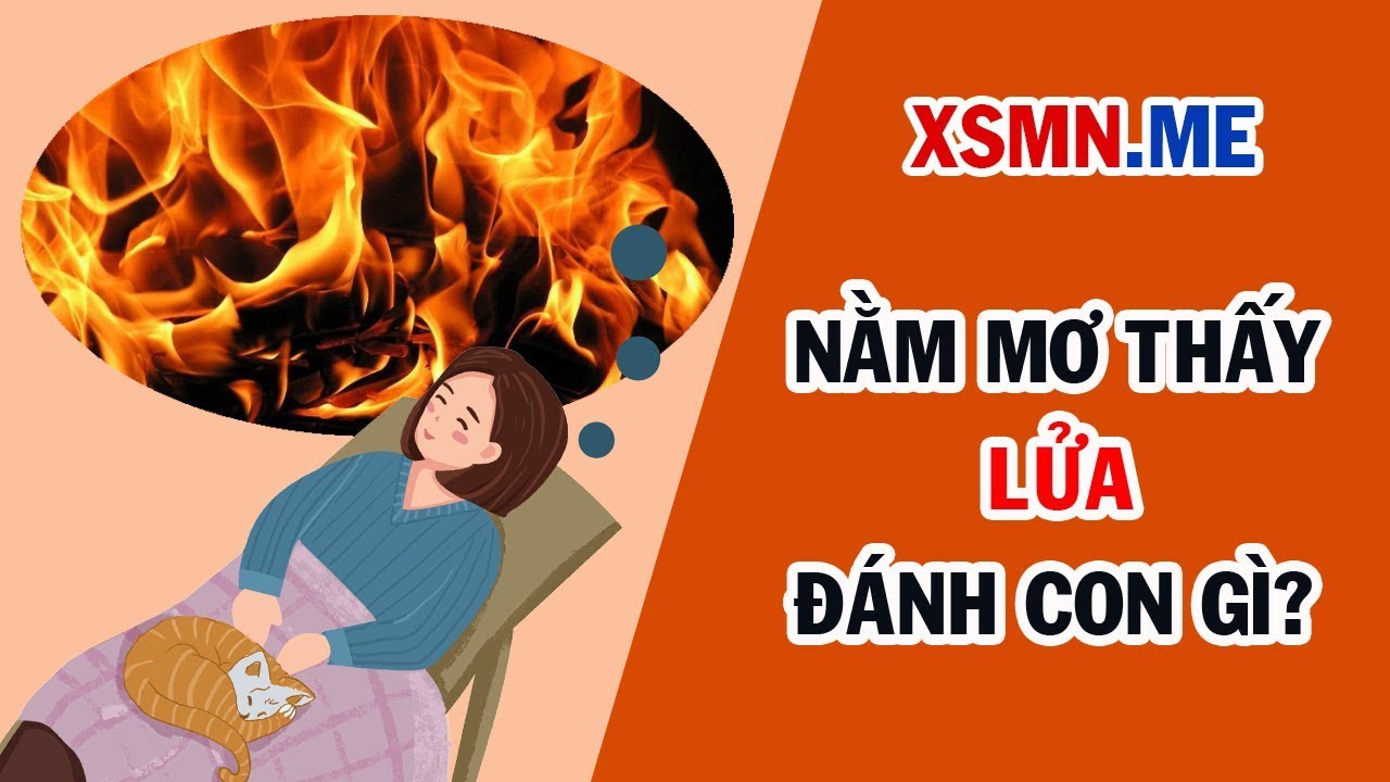Lửa cháy bùng sáng trong giấc mơ ban đêm