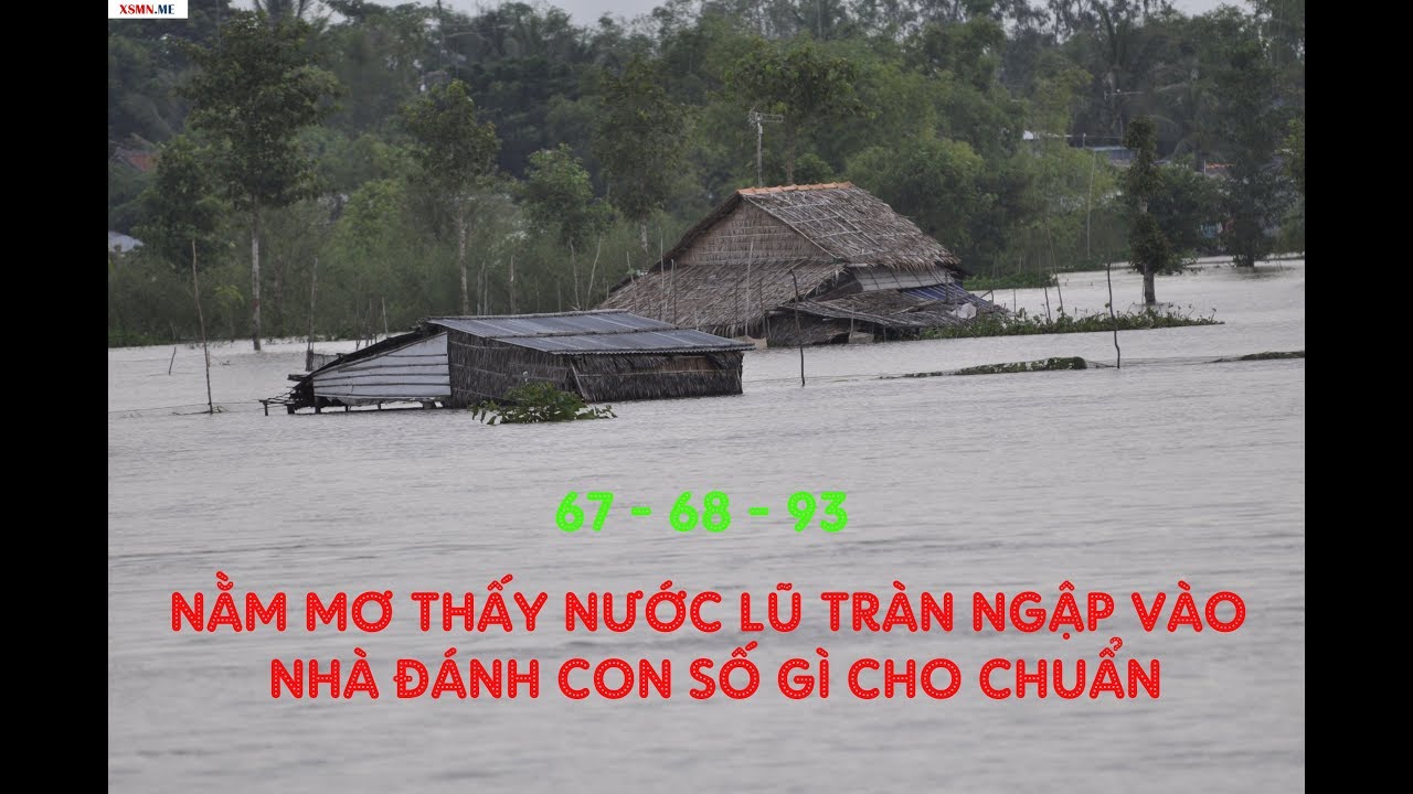 Người nằm mơ thấy nước và các con số may mắn