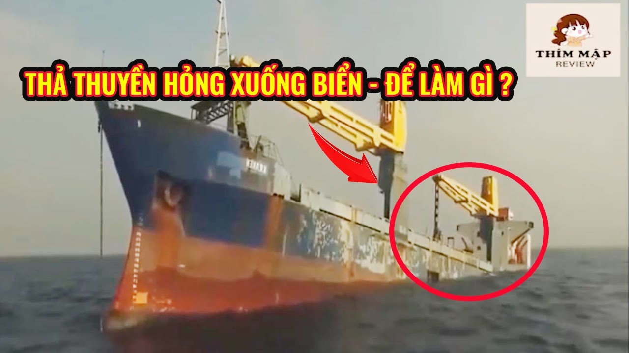 Thuyền bị chìm trong giấc mơ giữa biển lớn