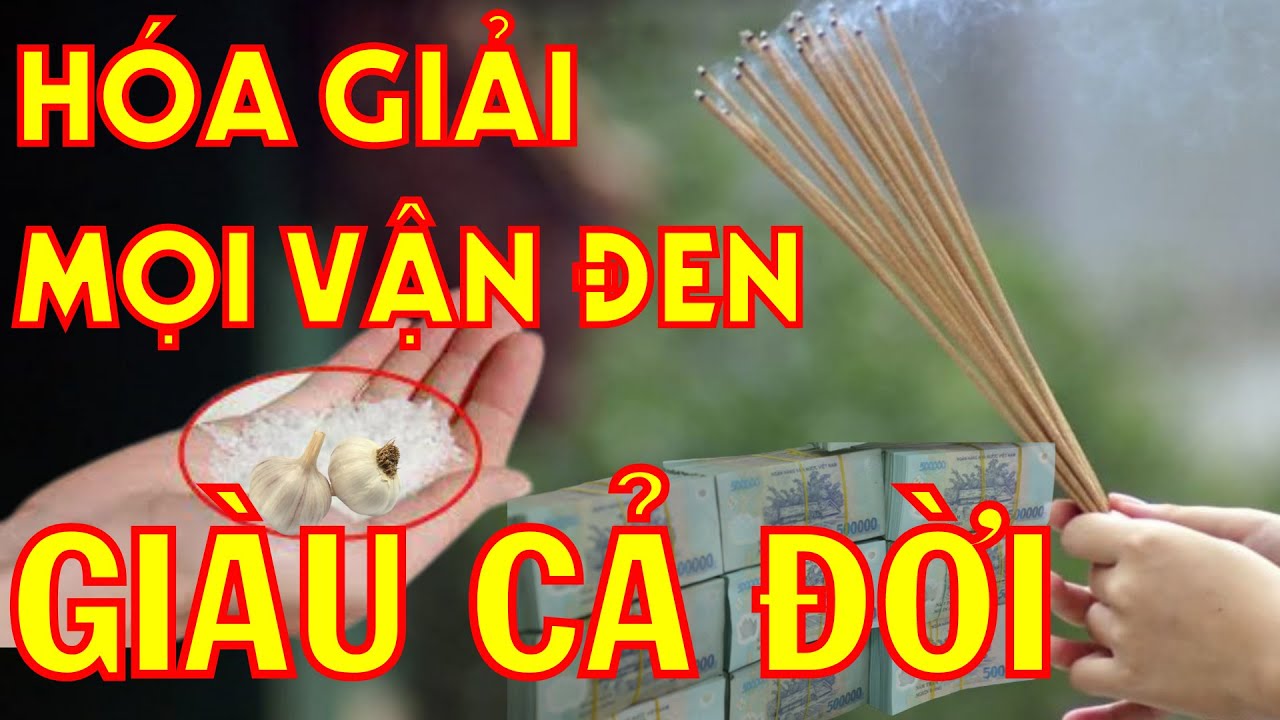 Cách hóa giải vận hạn đơn giản và hiệu quả