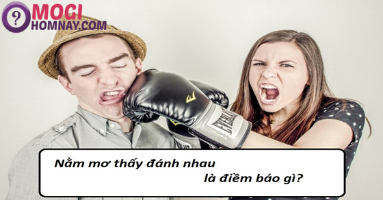 Mơ thấy đánh nhau nên đánh đề con gì