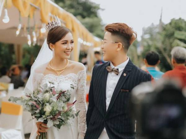 Cô dâu chú rể trong giấc mơ đám cưới của mình