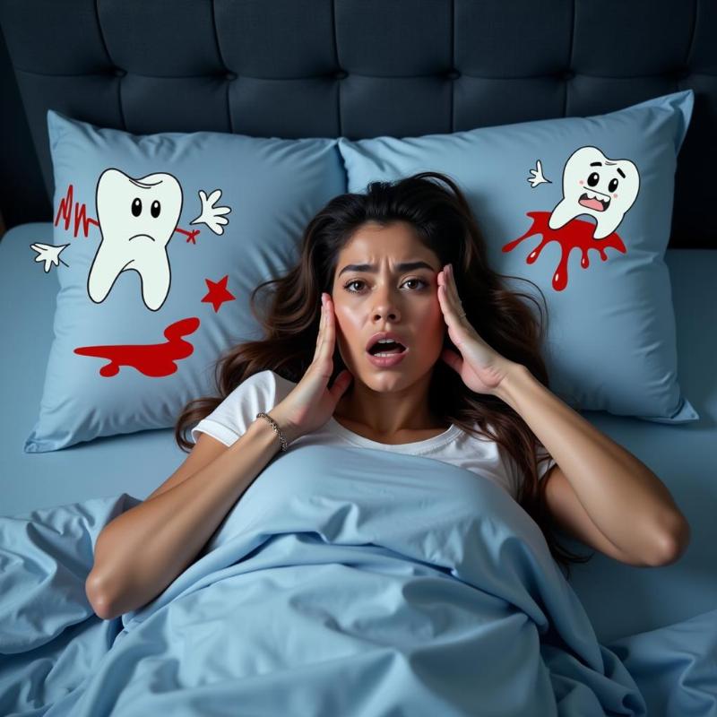 Người nằm mơ thấy chảy máu trên tay