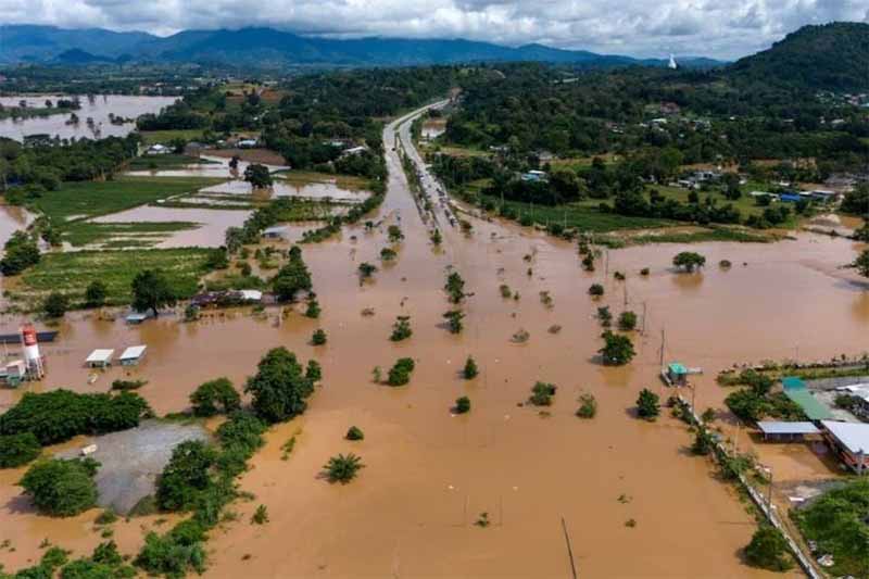 Nước lụt ngập đường phố trong giấc mơ