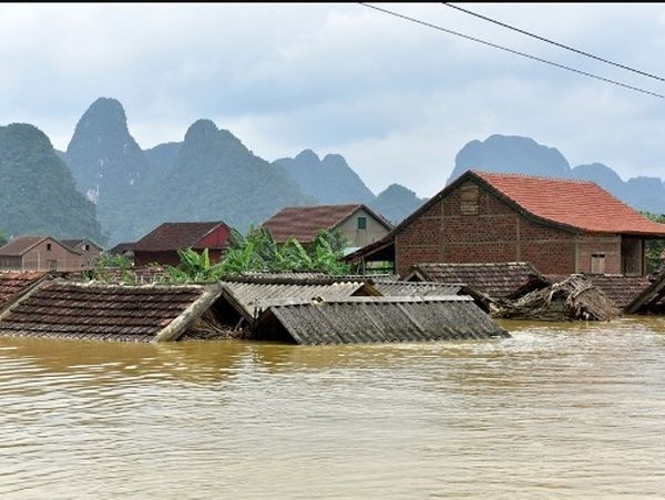 Nước ngập đường trong giấc mơ đánh đề con gì