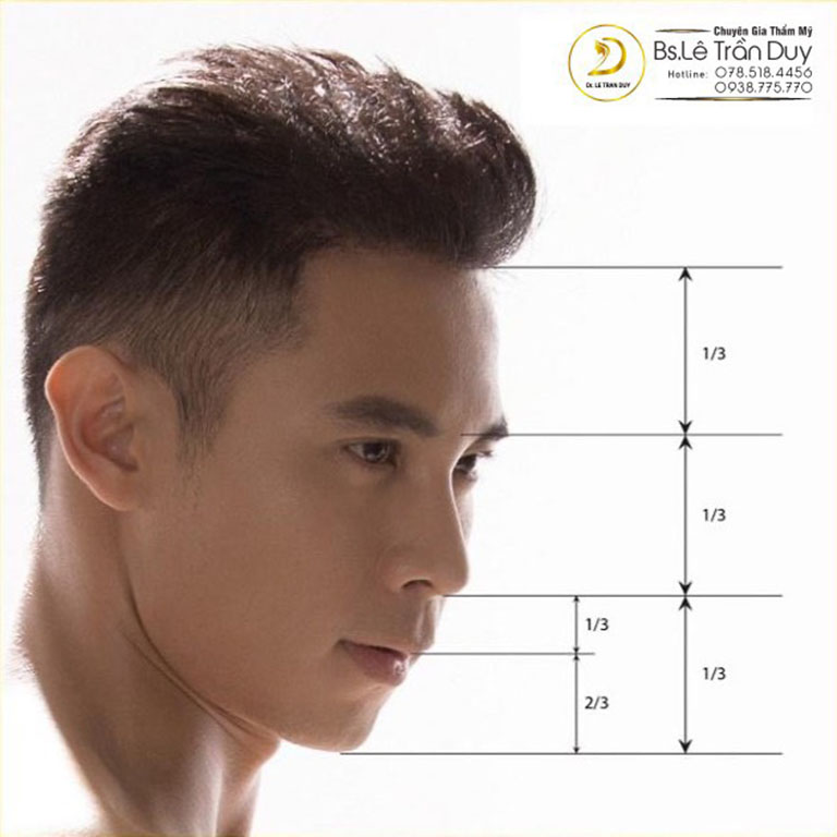 Mũi tẹt ở góc nhìn trực diện