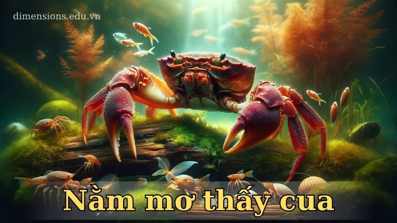 Người nằm mơ thấy cua trong giấc ngủ ban đêm