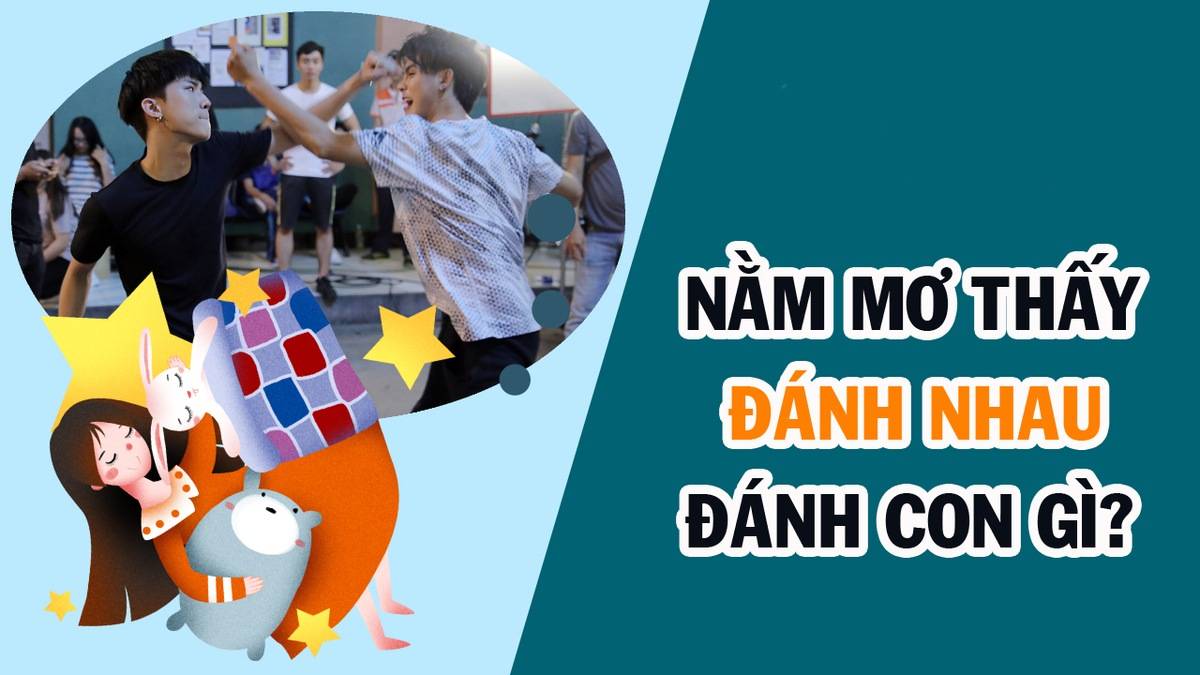 Mơ thấy mình đánh nhau nên đánh con gì